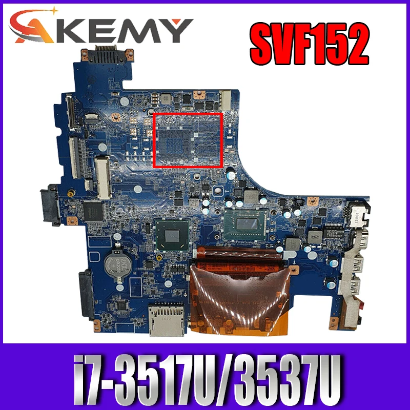 Материнская плата DA0HK9MB6D0 HK9 для ноутбука Sony SVF152 SVF152A SVF152A29M, материнская плата для ноутбука с i7-3517U/3537U DDR3 100%, полностью протестирована
Материнская плата DA0HK9MB6D0 HK9 для ноутбука Sony SVF152 SVF152A SVF152A29M, материнская плата для ноутбука с i7-3517U/3537U DDR3 100%, полностью протестирована