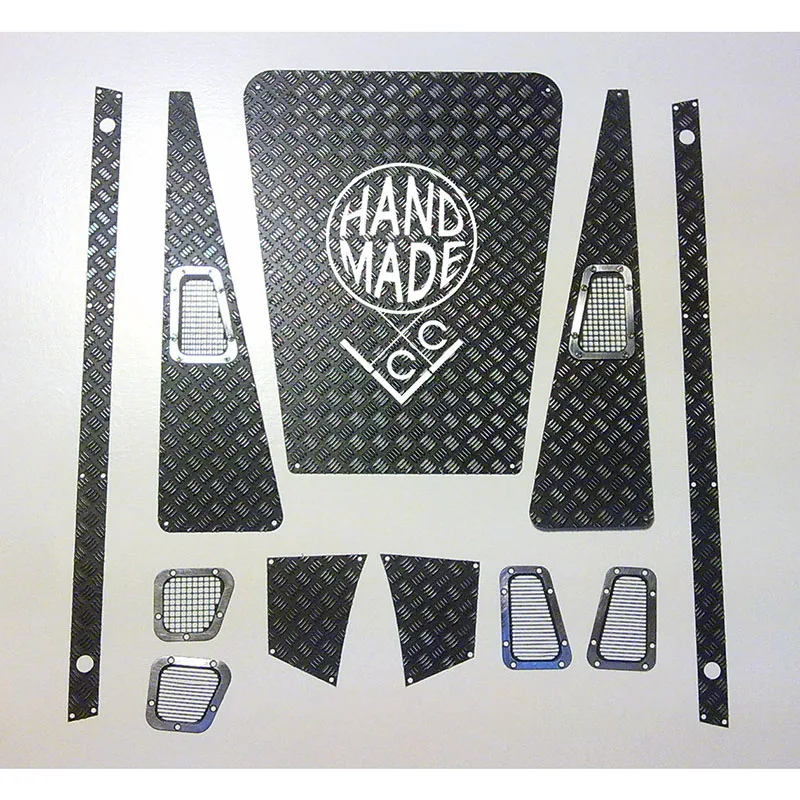 CCHand Metal Diamond Plate Spare Parts for RC DIY RC4WD 1/10 Crawler Car Land Rover Defender D90 Toucan Model Toy TH20771-SMT7
CCHand Metal Diamond Plate Spare Parts for RC DIY RC4WD 1/10 Crawler Car Land Rover Defender D90 Toucan Model Toy TH20771-SMT7