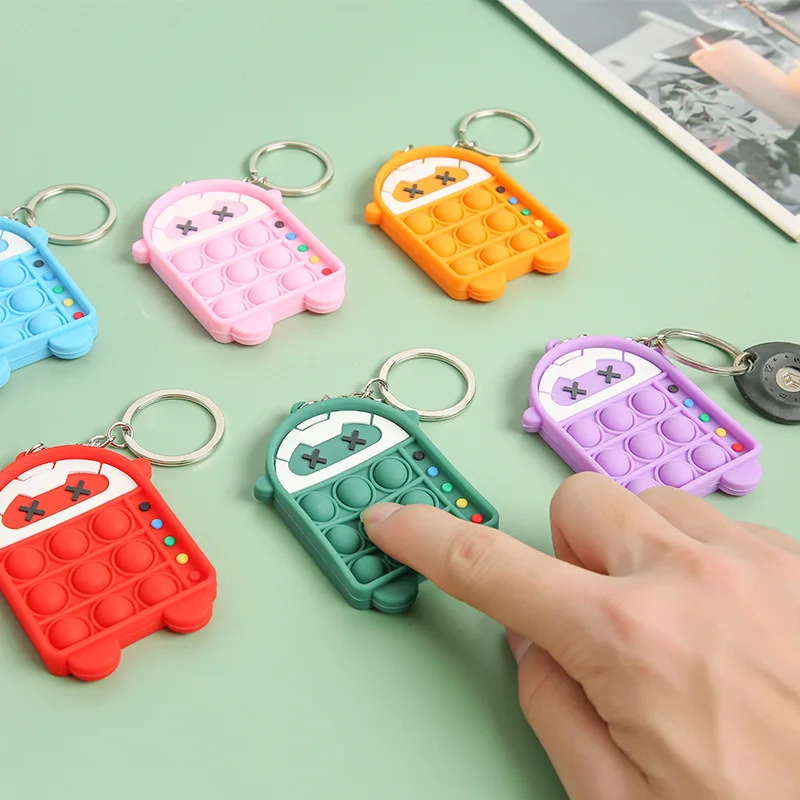 Kawaii Pops Robot Keychain Fidget Toys Mini Poppers Children Sensory Toy for Kids with Anxiety Stress Reliever Squishy Bubbles
Kawaii Pops Robot Keychain Fidget Toys Mini Poppers Children Sensory Toy for Kids with Anxiety Stress Reliever Squishy Bubbles