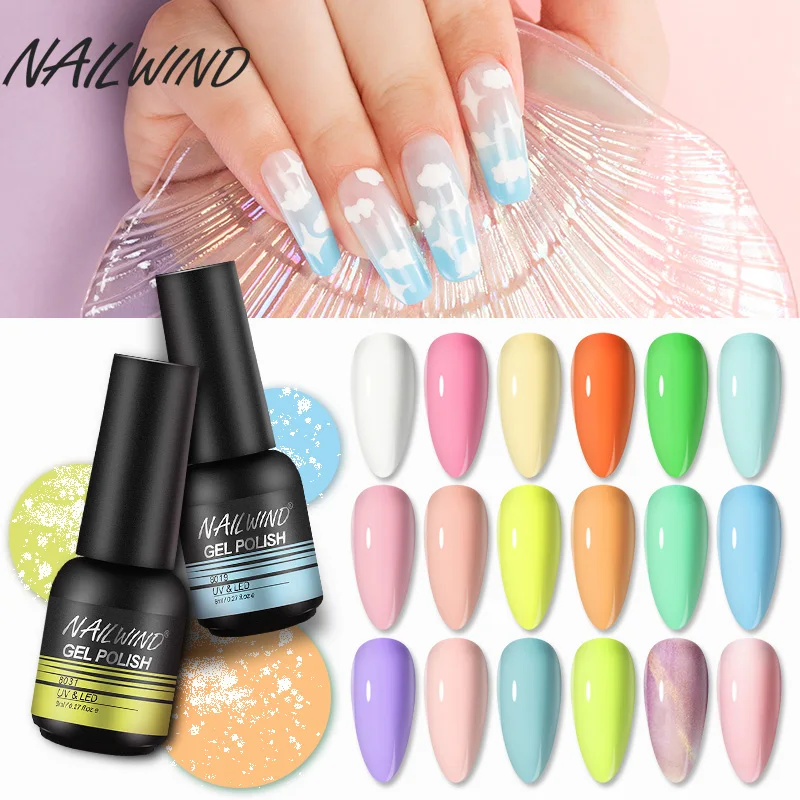 NAILWIND Gel Nail Polish Gel Semi Permanent Nail Polish Top Coat 8ML Varnish Hybrid Primer UV Led Esmaltes Art Manicure Nail Gel
NAILWIND Gel Nail Polish Gel Semi Permanent Nail Polish Top Coat 8ML Varnish Hybrid Primer UV Led Esmaltes Art Manicure Nail Gel