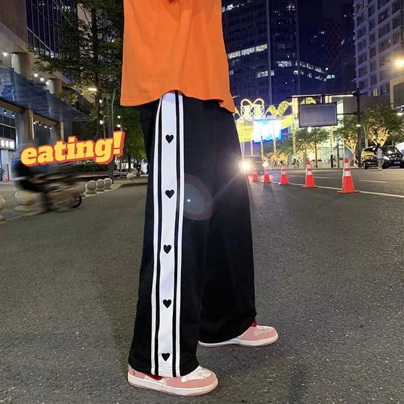 Hot sell sexy pants,Korean Fashion Sweatpants All-match Summer New Casual Baggy Wide Pants High Street Style Oversized Pants
Hot sell sexy pants,Korean Fashion Sweatpants All-match Summer New Casual Baggy Wide Pants High Street Style Oversized Pants