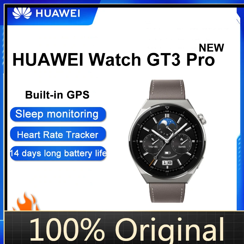 Оригинальный продукт Huawei Watch GT3 Pro мужские и женские Смарт-часы ЭКГ спортивные часы с поддержкой телефонных звонков NFC водонепроницаемые
Оригинальный продукт Huawei Watch GT3 Pro мужские и женские Смарт-часы ЭКГ спортивные часы с поддержкой телефонных звонков NFC водонепроницаемые