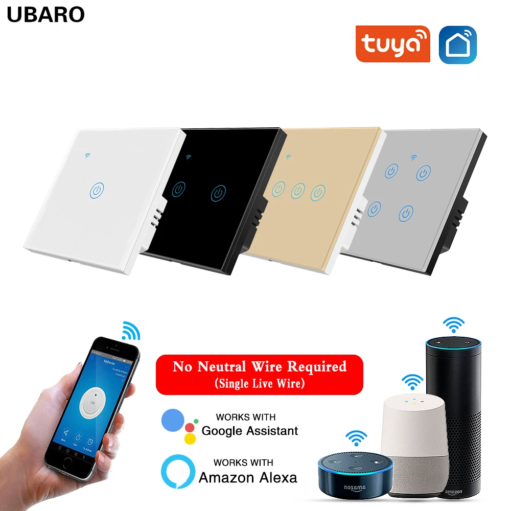 Стеклянная панель UBARO Tuya, переключатель Wi-Fi для умного дома, Google Assistant Alexa, голосовое управление, настенный светильник, кнопка дистанционного ...
Стеклянная панель UBARO Tuya, переключатель Wi-Fi для умного дома, Google Assistant Alexa, голосовое управление, настенный светильник, кнопка дистанционного ...