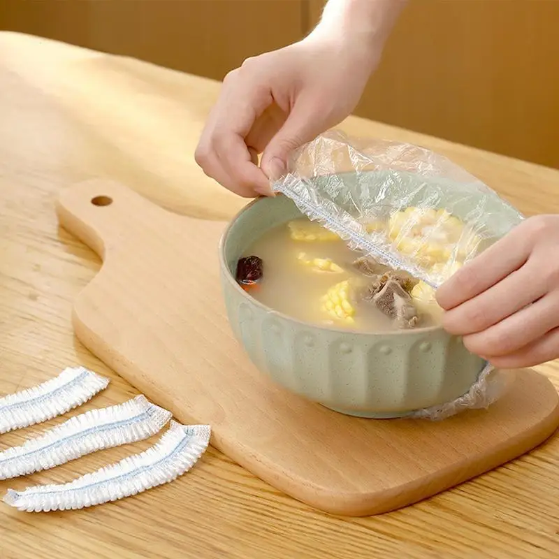 Lid Covers For Bowls 100PCS Elastic Stretch Adjustable Transparent Fresh Keeping Bags Multifunction Storage Wraps
Lid Covers For Bowls 100PCS Elastic Stretch Adjustable Transparent Fresh Keeping Bags Multifunction Storage Wraps