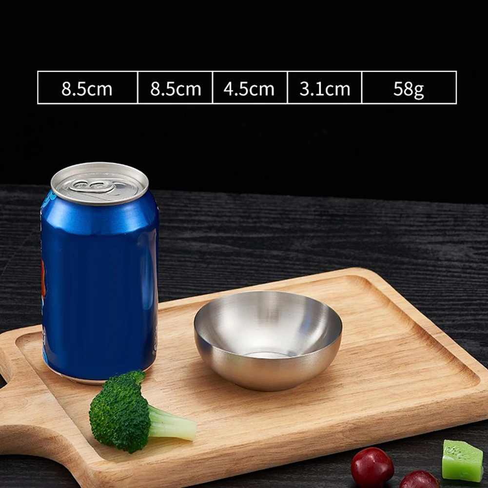 Dish Plates Kimchi Bowl TEasy To Clean Brushed Process Ketchup Stainless Steel For To Hold Kimchi High Quality
Dish Plates Kimchi Bowl TEasy To Clean Brushed Process Ketchup Stainless Steel For To Hold Kimchi High Quality