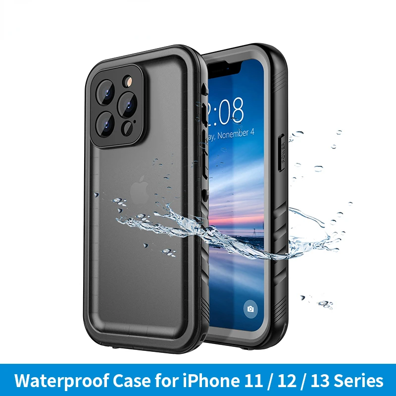 Waterproof Case For iPhone 11 12 13 Mini Pro Max Swimming Diving Case With Strap Full-Body Screen Camera Protector Free shipping
Waterproof Case For iPhone 11 12 13 Mini Pro Max Swimming Diving Case With Strap Full-Body Screen Camera Protector Free shipping