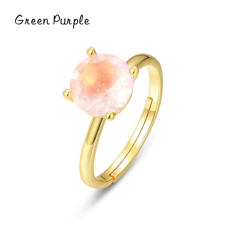 Real 925 Sterling Silver Natural Pink Crystal Creative Handmade Fine Jewelry Round Adjustable Rings for Women Gift 2022 New
Real 925 Sterling Silver Natural Pink Crystal Creative Handmade Fine Jewelry Round Adjustable Rings for Women Gift 2022 New