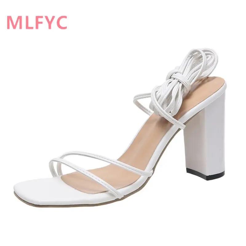 2023 Summer New High Heel Sandals Women's Feeling Square Head Strap Thick Heel Sandals ladies Comfort Fashion Sandals 
2023 Summer New High Heel Sandals Women's Feeling Square Head Strap Thick Heel Sandals ladies Comfort Fashion Sandals