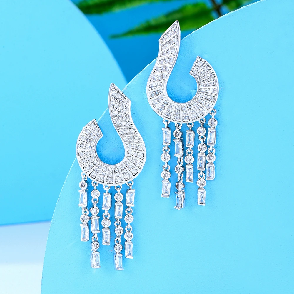 Missvikki Fashion Waterdrop Cubic Zirconia Earrings Trendy Charms DUBAI Big Round Hoop Statement Earring for Women Wedding Gift
Missvikki Fashion Waterdrop Cubic Zirconia Earrings Trendy Charms DUBAI Big Round Hoop Statement Earring for Women Wedding Gift