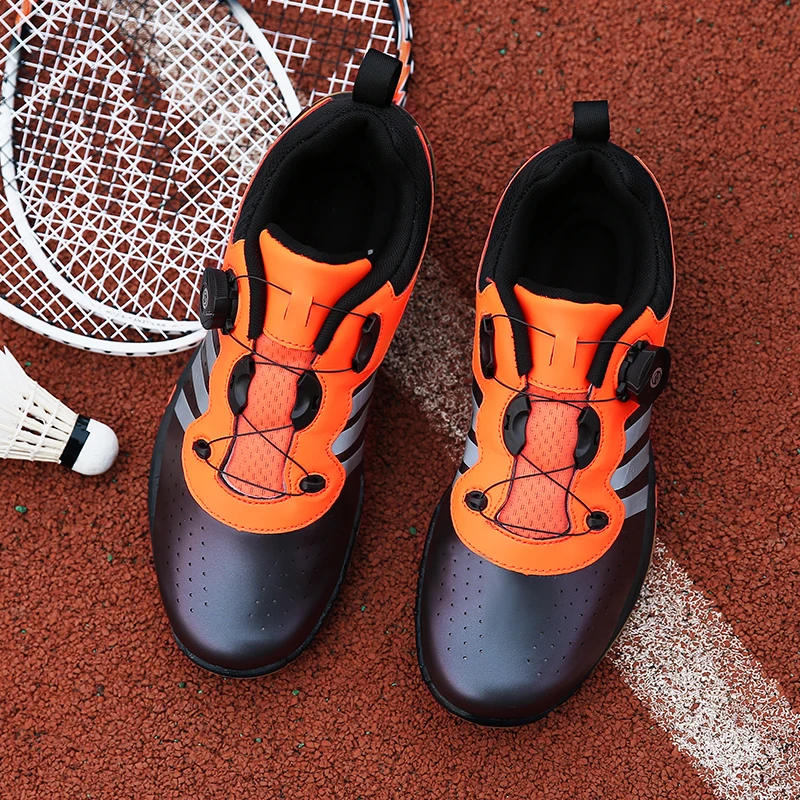 Sports, fashion everything, convenient rotary buckle tennis shoes, badminton shoes size 39-46
Sports, fashion everything, convenient rotary buckle tennis shoes, badminton shoes size 39-46
