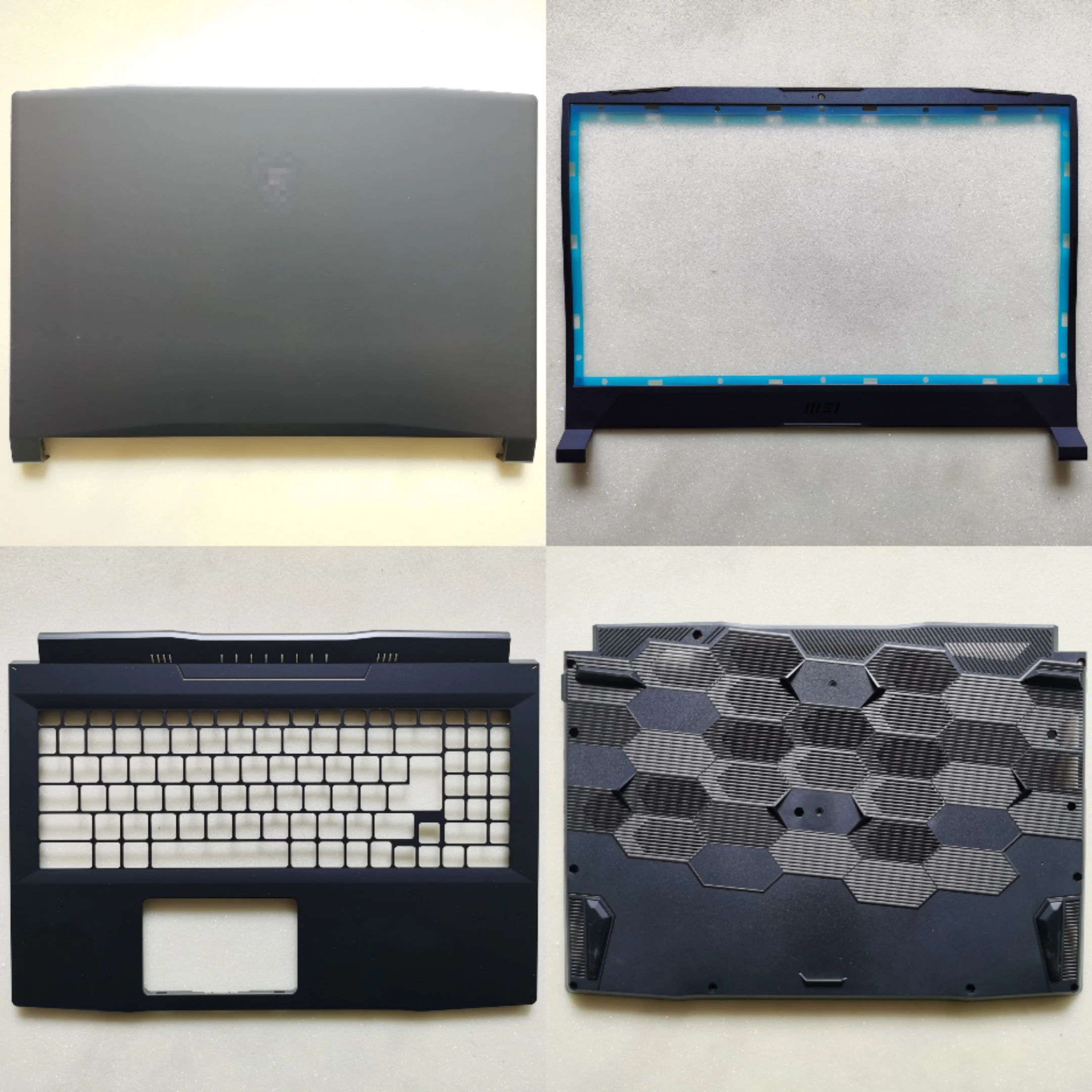 New laptop for MSI GF66 MS-1581 MS-1582 Katana top case base lcd back cover/lcd front bezel /palmrest/bottom case
New laptop for MSI GF66 MS-1581 MS-1582 Katana top case base lcd back cover/lcd front bezel /palmrest/bottom case