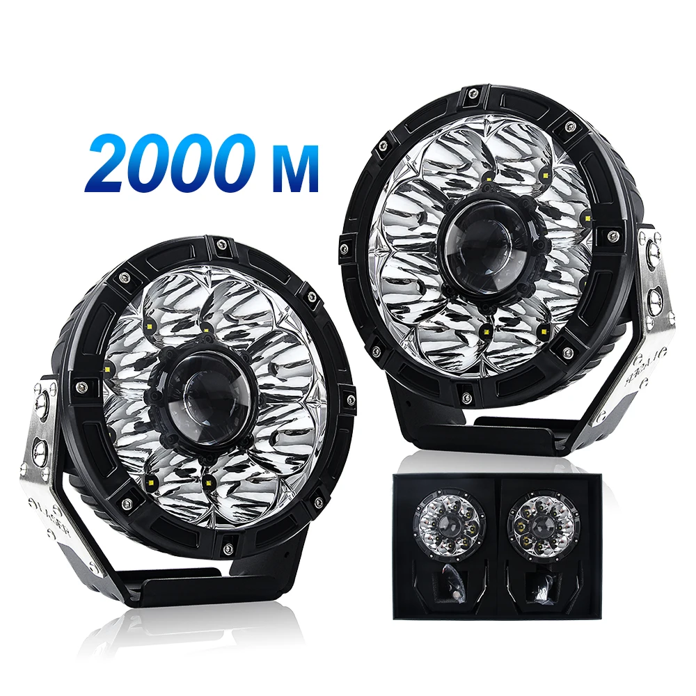 Super Bright 13000lm Waterproof IP68 65W 1LUX@1900M Truck Offroad 4X4 7 Inch Spot Round Laser Led Work Light
Super Bright 13000lm Waterproof IP68 65W 1LUX@1900M Truck Offroad 4X4 7 Inch Spot Round Laser Led Work Light