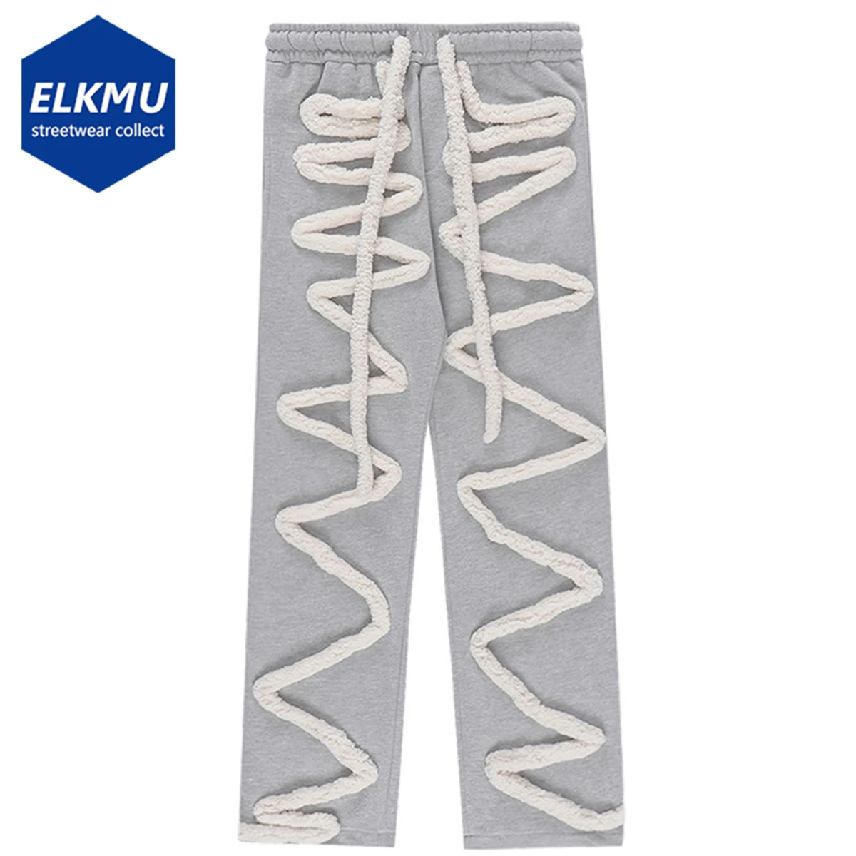 Men Fashion Sweatpants Distortion Rope Splicing Hip Hop Streetwear Pants Loose Joggers Harajuku Trousers
Men Fashion Sweatpants Distortion Rope Splicing Hip Hop Streetwear Pants Loose Joggers Harajuku Trousers