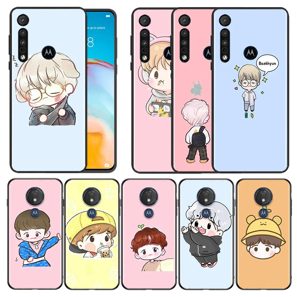 Cartoon Baekhyun Cute Boy for Motorola G9 E7 G G8 E6 Plus Play Power Lite Edge 5G One Fusion Hyper Stylus Black Phone Case
Cartoon Baekhyun Cute Boy for Motorola G9 E7 G G8 E6 Plus Play Power Lite Edge 5G One Fusion Hyper Stylus Black Phone Case