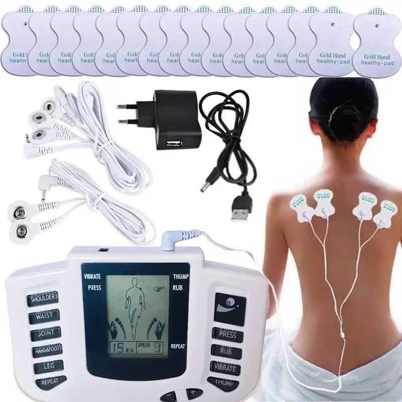 Russian Version Health Care Full Body Neck Massager Back Foot Muscle Pain Relief Therapy Slimming Massage Relaxing Tens 16 P
Russian Version Health Care Full Body Neck Massager Back Foot Muscle Pain Relief Therapy Slimming Massage Relaxing Tens 16 P