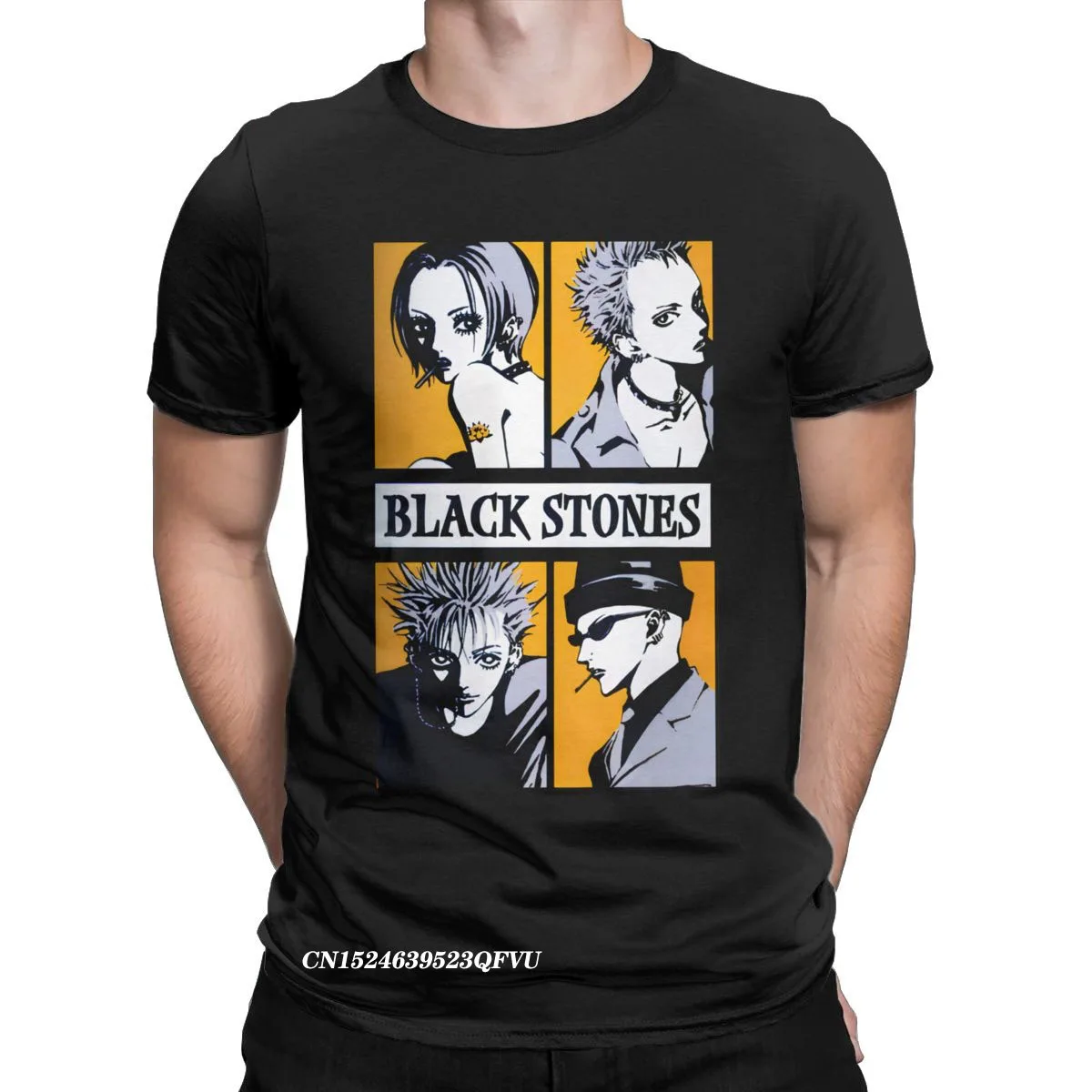 Vintage Blackstones Nana Osaki T-Shirts Men Manga Cotton Tops T Shirts Anime Harajuku Tees Printed Clothing
Vintage Blackstones Nana Osaki T-Shirts Men Manga Cotton Tops T Shirts Anime Harajuku Tees Printed Clothing