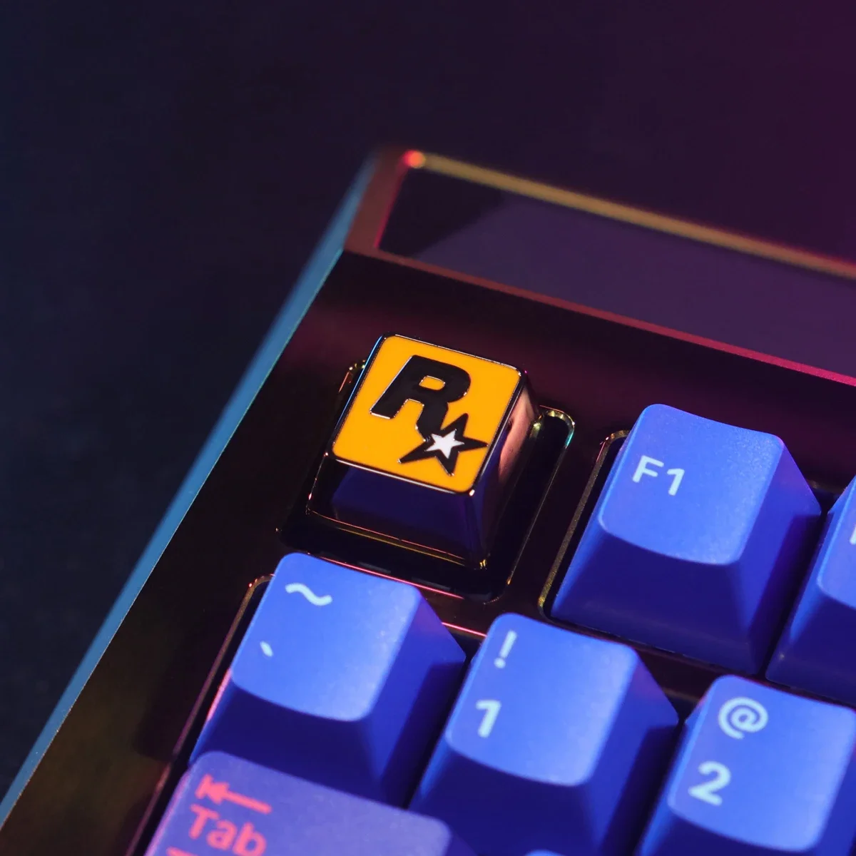 Mechanical Keyboard Zinc Aluminum Alloy Creative ESC 1U Metal Personalized Keycaps
Mechanical Keyboard Zinc Aluminum Alloy Creative ESC 1U Metal Personalized Keycaps