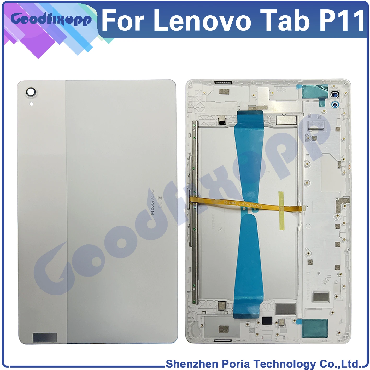 11,0 дюйма для Lenovo Tab P11 / P11 Plus TB-J606 TB-J606F TB-J606L/N, задняя крышка батарейного отсека, задняя крышка, замена
11,0 дюйма для Lenovo Tab P11 / P11 Plus TB-J606 TB-J606F TB-J606L/N, задняя крышка батарейного отсека, задняя крышка, замена