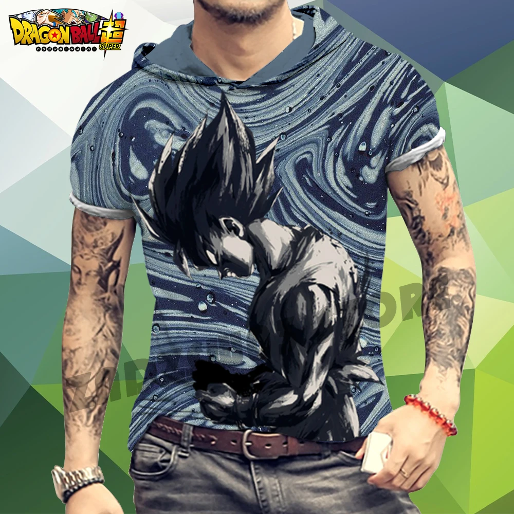 New Goku Men's Hooded Tshirt Harajuku Style T-shirts Dragon Ball Z T-Shirt Fashion Anime Super Saiya Clothing Oversized Trend
New Goku Men's Hooded Tshirt Harajuku Style T-shirts Dragon Ball Z T-Shirt Fashion Anime Super Saiya Clothing Oversized Trend