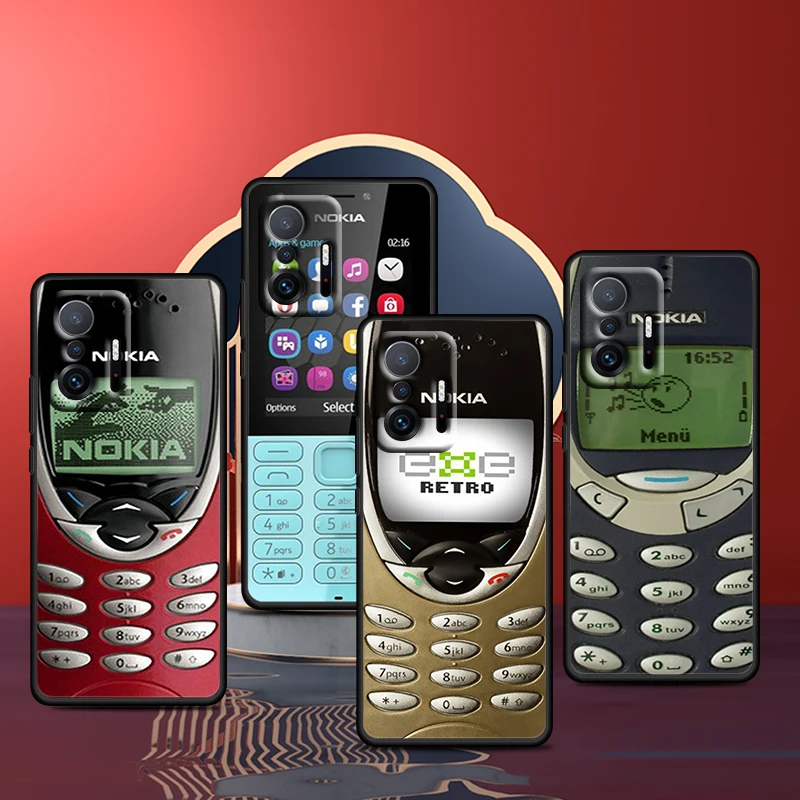 Retro Old Nostalgia Nokia For Xiaomi MI 11 11T 10T Pro Lite Youth Ultra CC9 9 8 Pro A3 5G Soft Black Phone Coque Fundas
Retro Old Nostalgia Nokia For Xiaomi MI 11 11T 10T Pro Lite Youth Ultra CC9 9 8 Pro A3 5G Soft Black Phone Coque Fundas