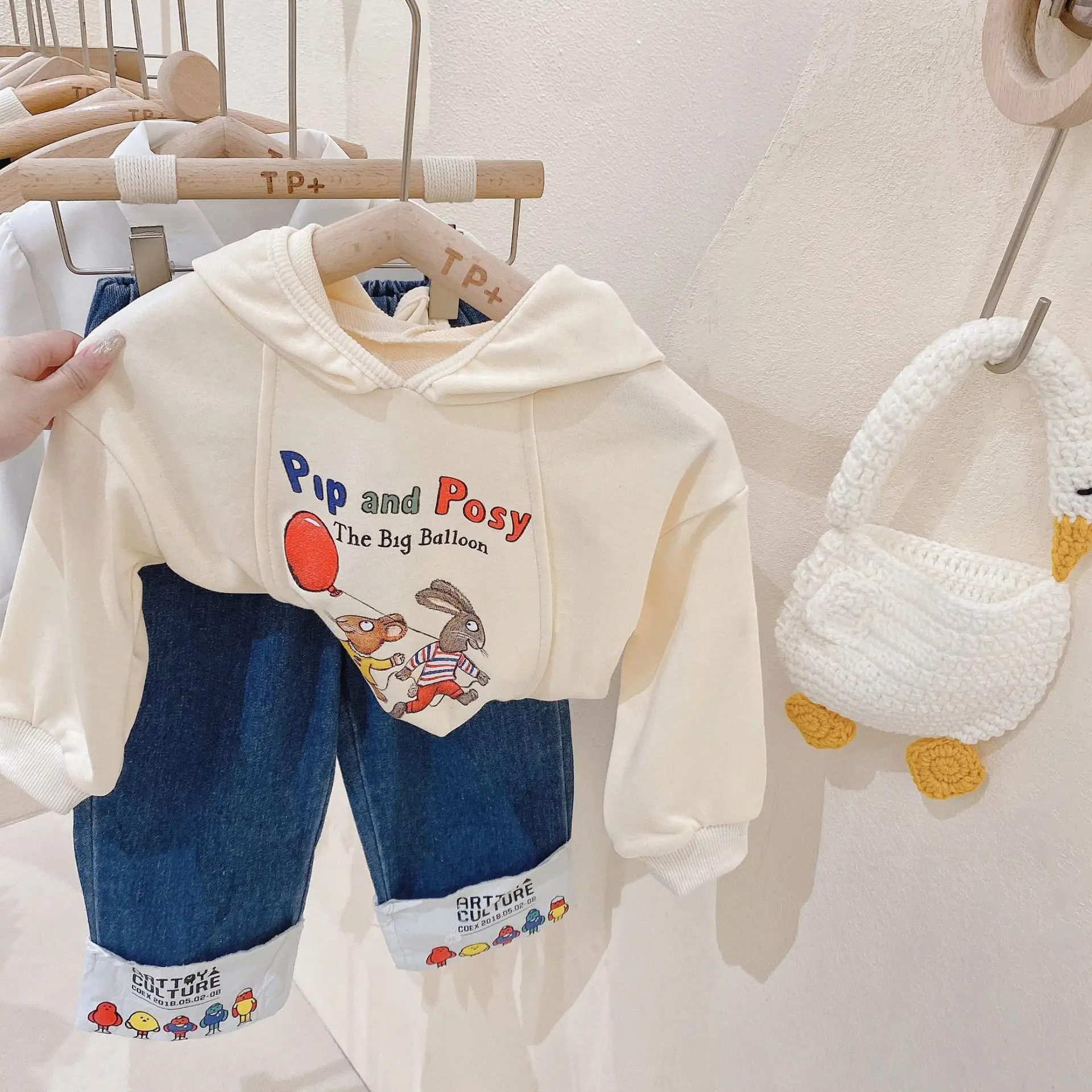 Korean Girls Boys Sets Cartoon Spring Autumn Cartoon Leisure Sports 2Pcs Hoodie Long Sleeve+Jean Clothes Children Kids Tracksuit
Korean Girls Boys Sets Cartoon Spring Autumn Cartoon Leisure Sports 2Pcs Hoodie Long Sleeve+Jean Clothes Children Kids Tracksuit