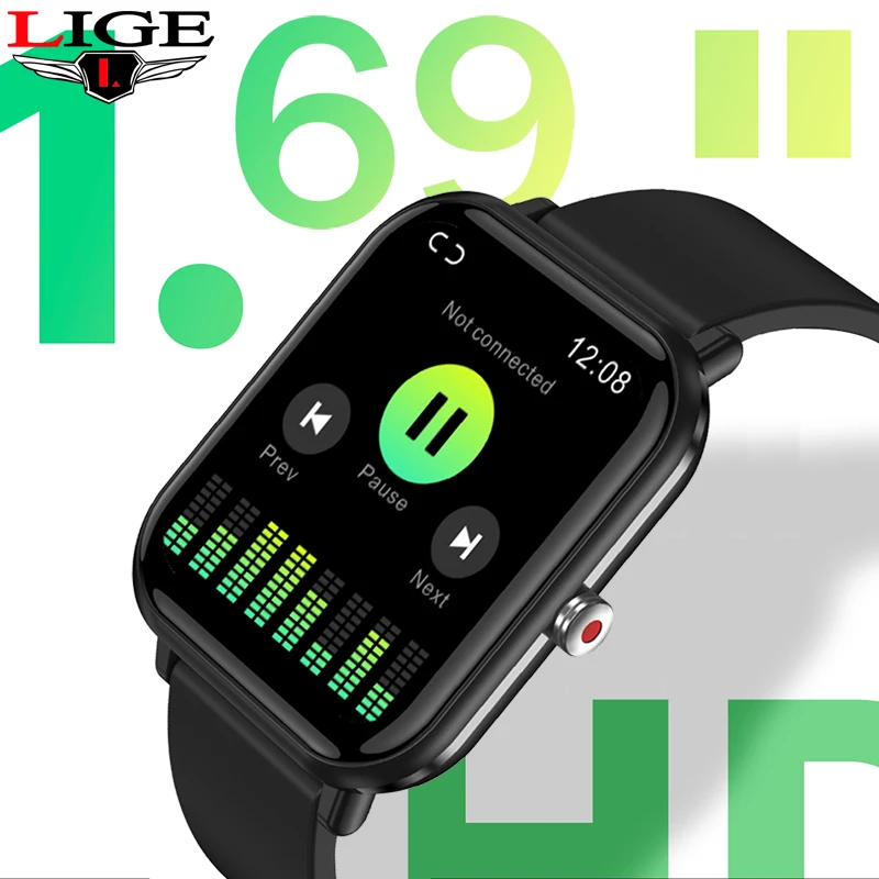 LIGE Fitness Smart Watch Men For Xiaomi Smartwatch Women Waterproof Digital Watches Android IOS Sport Bracelet Full Touch Clock
LIGE Fitness Smart Watch Men For Xiaomi Smartwatch Women Waterproof Digital Watches Android IOS Sport Bracelet Full Touch Clock