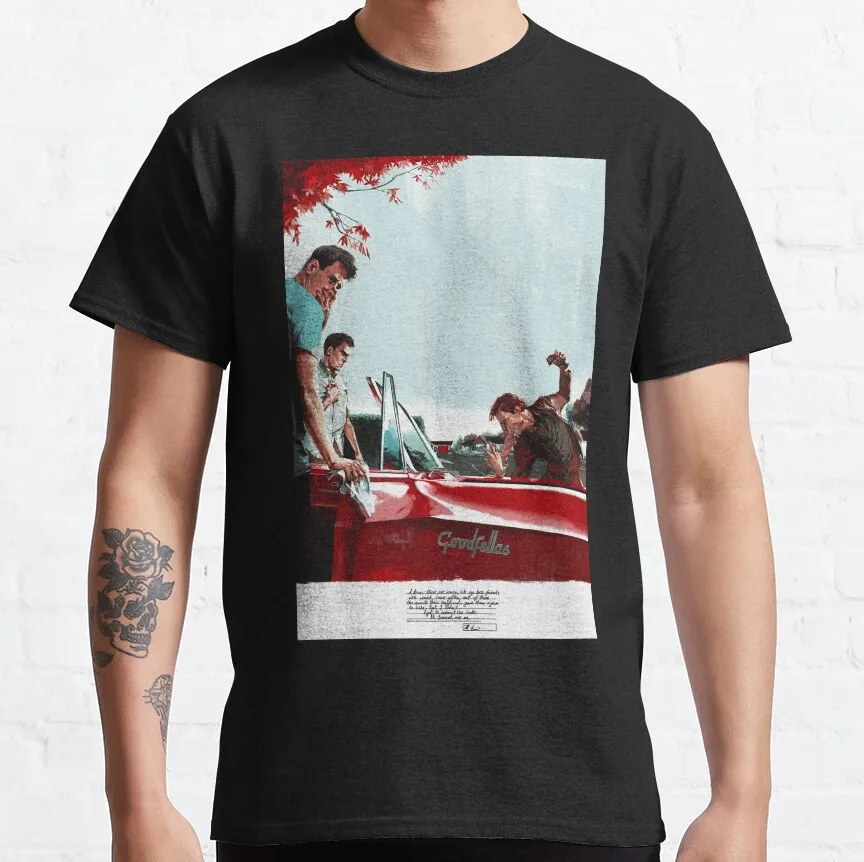 Goodfellas Movie Classic T-Shirt Custom Aldult Teen Unisex Digital Printing Tee Shirts Funny Art Streetwear Cartoon Tee Xs-5Xl
Goodfellas Movie Classic T-Shirt Custom Aldult Teen Unisex Digital Printing Tee Shirts Funny Art Streetwear Cartoon Tee Xs-5Xl