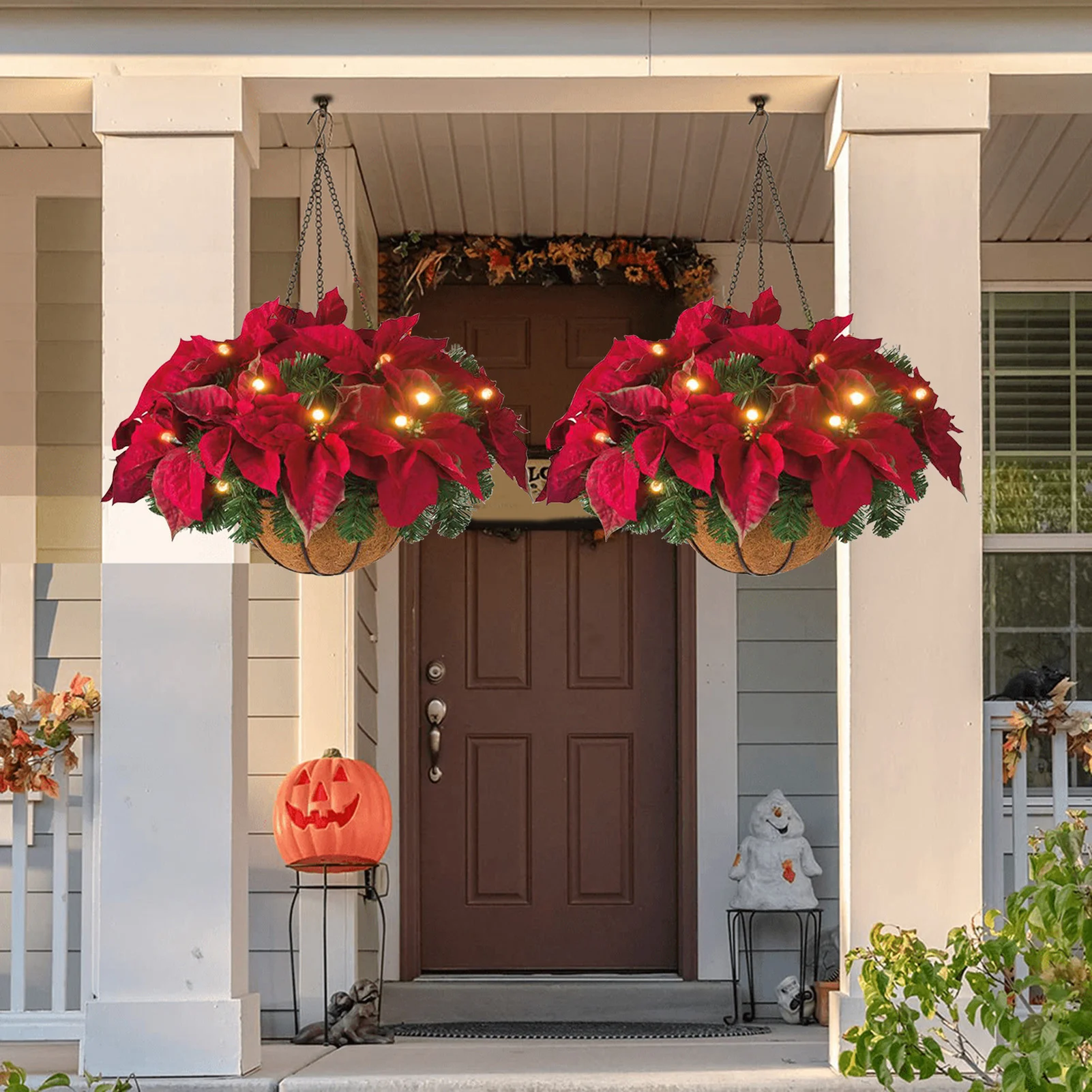 DIY LED Lights Christmas Hanging Basket Wreath Handmade Durable Xmas Decoration Garlands Indoor Outdoor Decoration For Home FU
DIY LED Lights Christmas Hanging Basket Wreath Handmade Durable Xmas Decoration Garlands Indoor Outdoor Decoration For Home FU