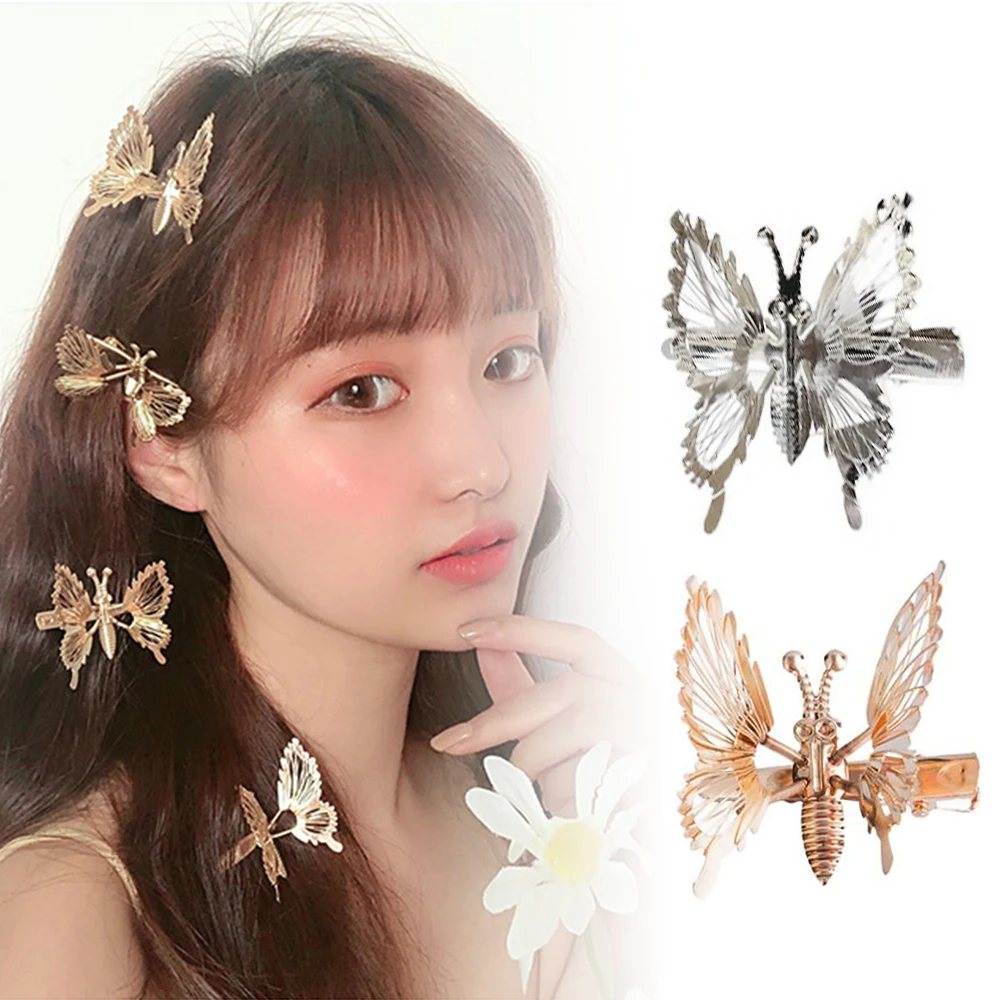 Move with Beauty Clip Simulation Butterfly Hairpin for Women Girl Headdress Moving Butterfly Hair Clip Metal
Move with Beauty Clip Simulation Butterfly Hairpin for Women Girl Headdress Moving Butterfly Hair Clip Metal