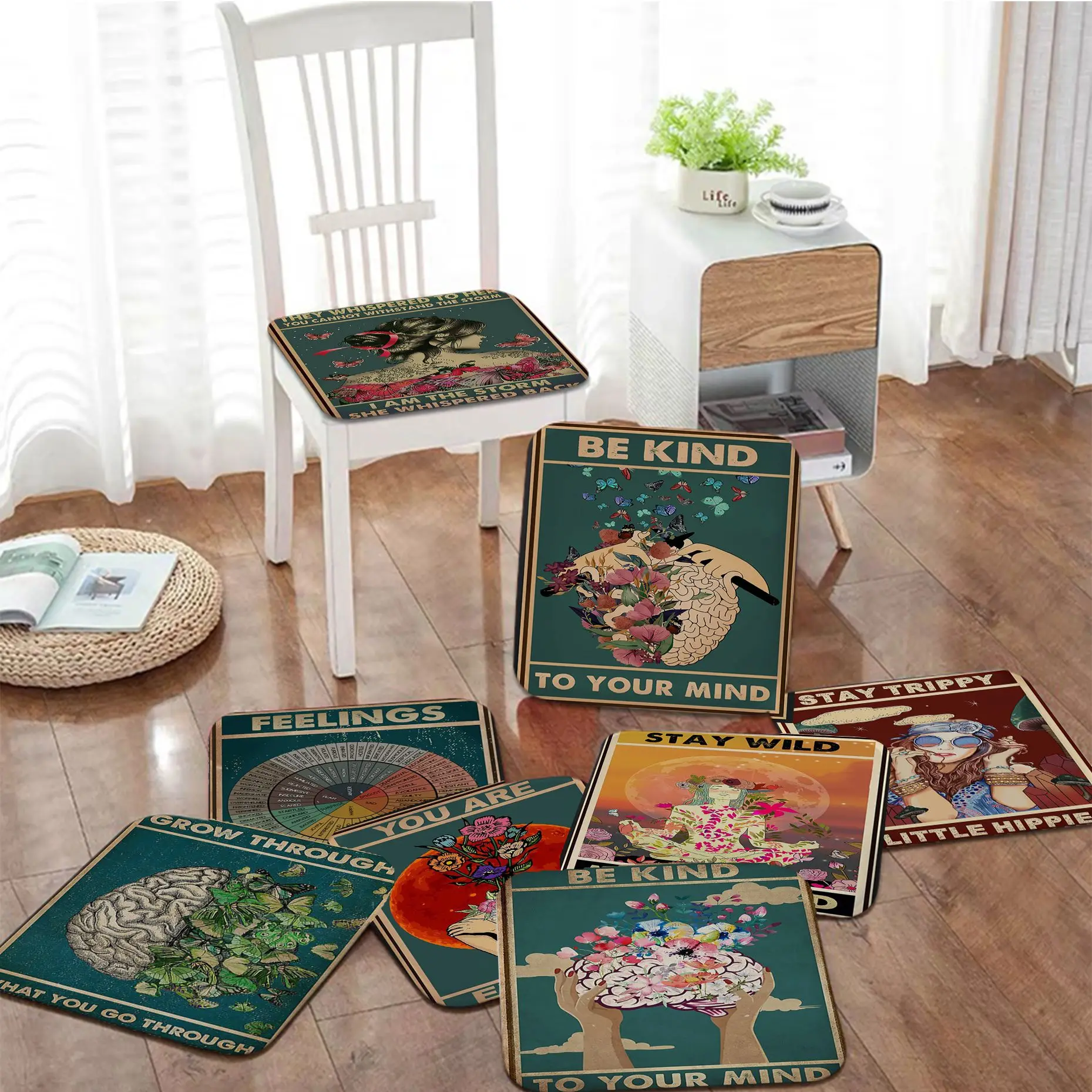 Mental Be Kind To Your Mind Mental Health Seat Pad Household Cushion Soft Plush Chair Mat Winter Office Bar Garden Cushions
Mental Be Kind To Your Mind Mental Health Seat Pad Household Cushion Soft Plush Chair Mat Winter Office Bar Garden Cushions
