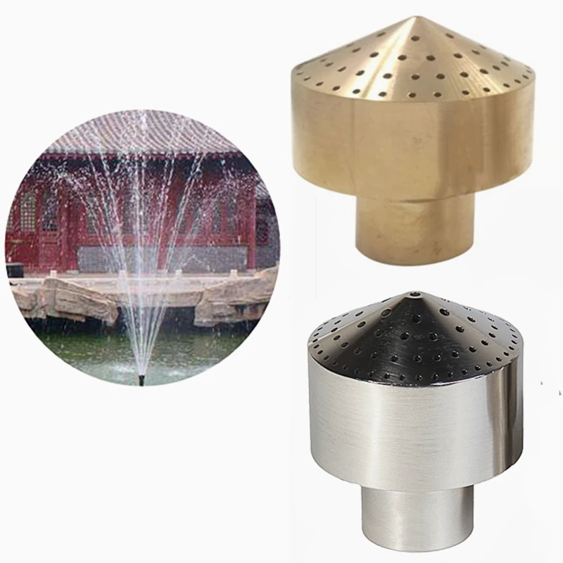 1/2" 3/4" 1" Brass Stainless Steel Fireworks Fountain Nozzle Sprinkler Spray Head Pond Pool Fountain
1/2" 3/4" 1" Brass Stainless Steel Fireworks Fountain Nozzle Sprinkler Spray Head Pond Pool Fountain