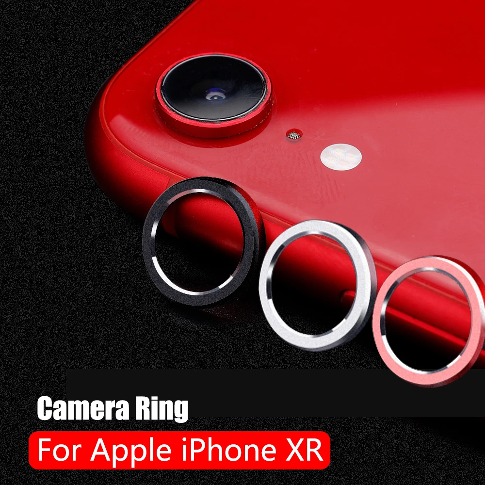 For Apple IPhone XR Back Camera Aluminum Alloy Protector Ring Rear Lens Protection Cover Metal Camera Ring Cellphone Accessories
For Apple IPhone XR Back Camera Aluminum Alloy Protector Ring Rear Lens Protection Cover Metal Camera Ring Cellphone Accessories