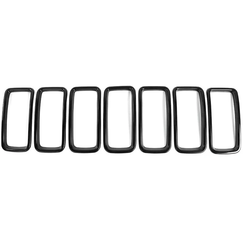 for Jeep Renegade 2019 2020 Front Grille Inserts, Exterior Accessories ABS Black 7 Pack
for Jeep Renegade 2019 2020 Front Grille Inserts, Exterior Accessories ABS Black 7 Pack