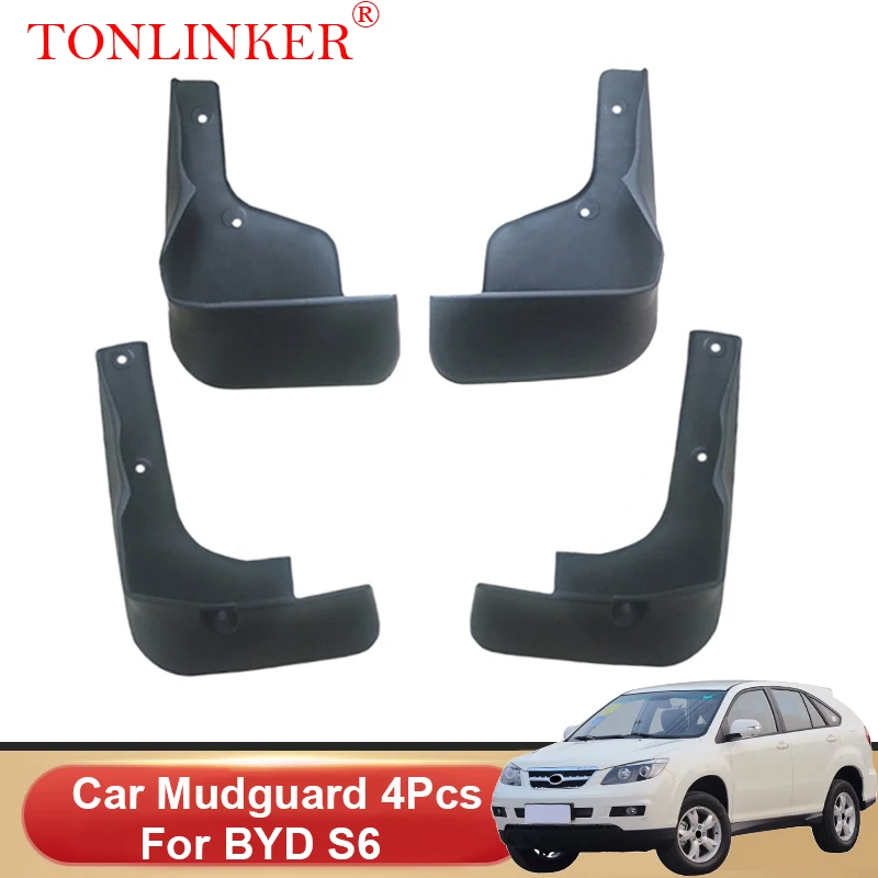 TONLINKER Car Mudguard For BYD S6 2014 2015 Front Rear Mudguards Splash Guards Fender Mudflaps 4Pcs Accessories
TONLINKER Car Mudguard For BYD S6 2014 2015 Front Rear Mudguards Splash Guards Fender Mudflaps 4Pcs Accessories