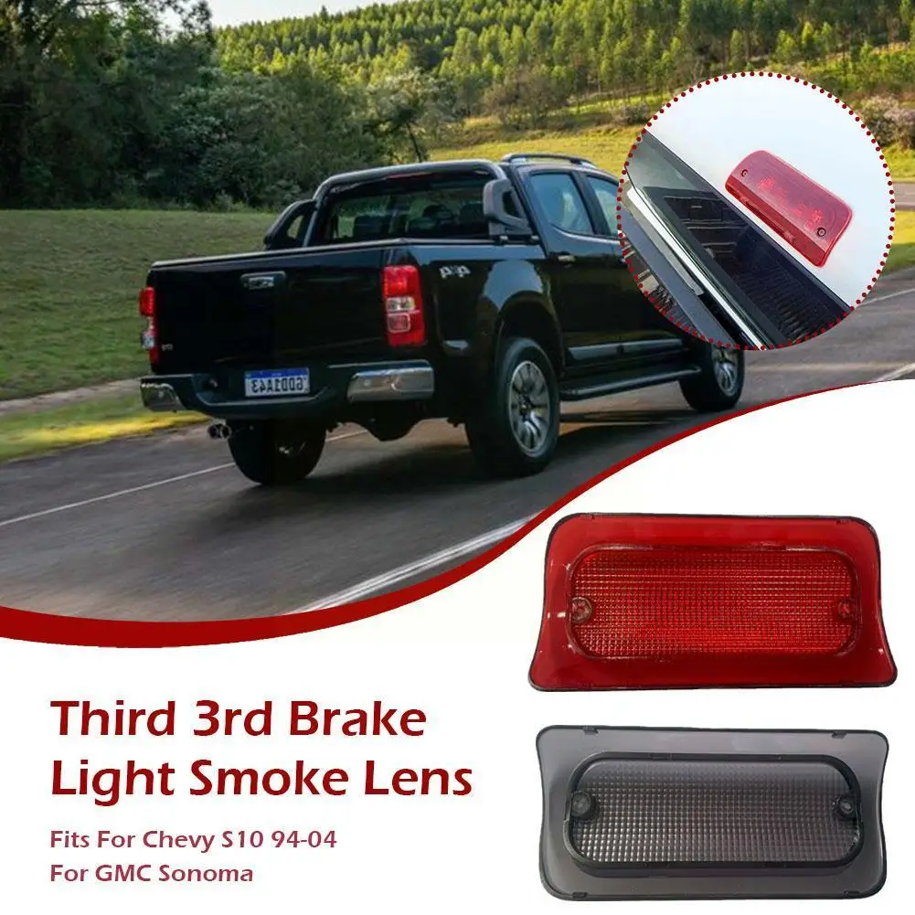 

Third Brake Light Housing Smoke Lens For Chevrolet S-10 1994-2004 for GMC Sonoma (standard Or Group Cab Only) X3Z8