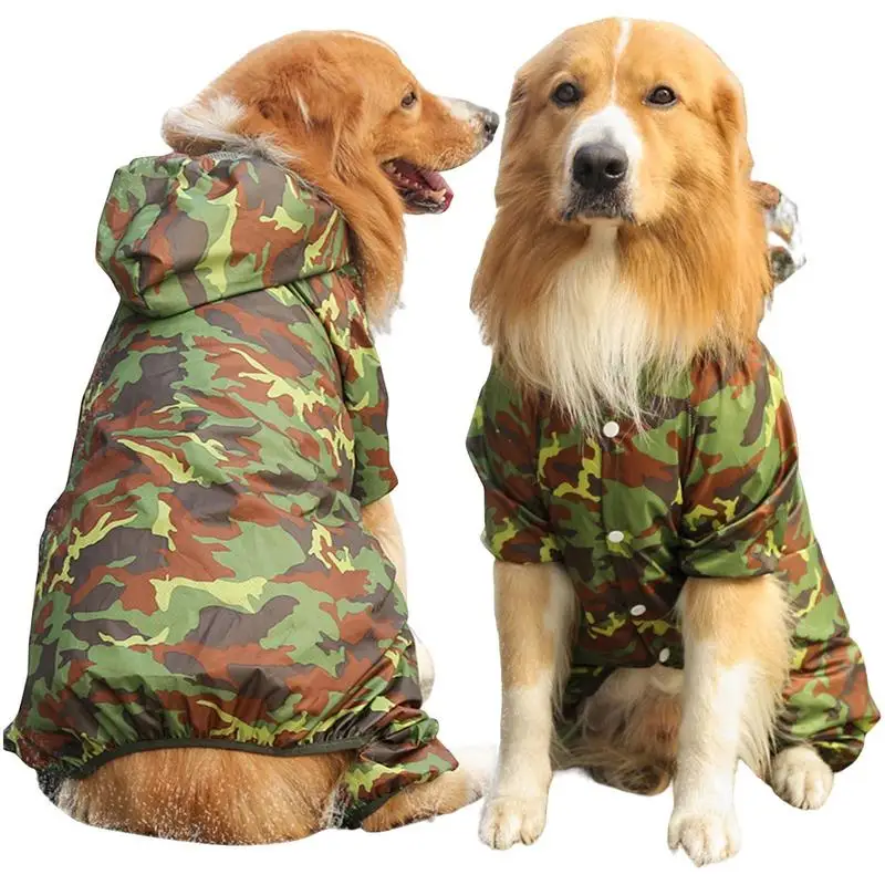 Raincoat For Dogs Waterproof Dog Coat Jacket With Leash Hole Adjustable Drawstring Dog Jumpsuit Rain Resistant Raincoats
Raincoat For Dogs Waterproof Dog Coat Jacket With Leash Hole Adjustable Drawstring Dog Jumpsuit Rain Resistant Raincoats