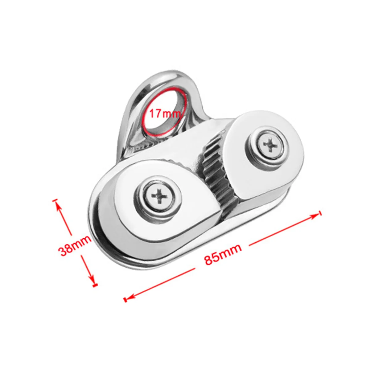 Stainless Steel Cam Cleat Boat Cam Cleats Fairlead Sailing Sailboat Canoe Dinghy
Stainless Steel Cam Cleat Boat Cam Cleats Fairlead Sailing Sailboat Canoe Dinghy