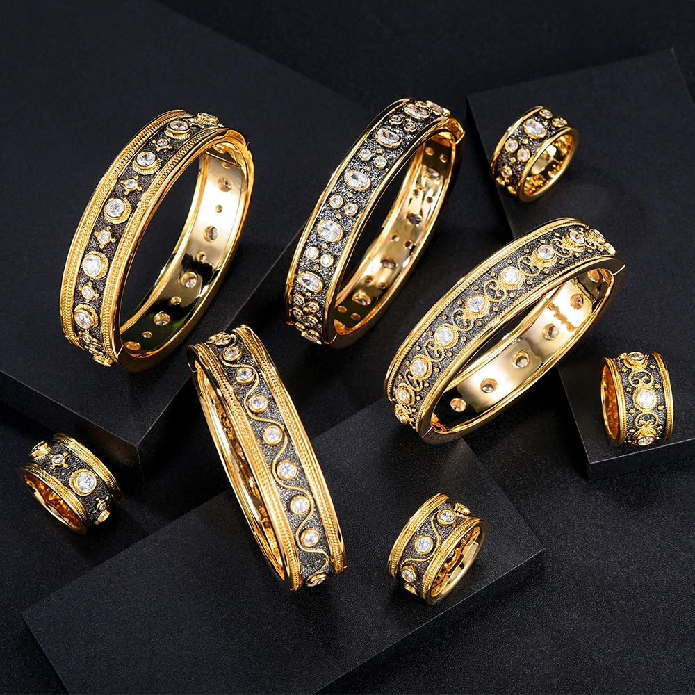 GODKI модный роскошный диско шар Штабелируемый набор украшений для женщин свадебный AAA кубический циркон браслет в дубайском стиле Вечерние к...
GODKI модный роскошный диско шар Штабелируемый набор украшений для женщин свадебный AAA кубический циркон браслет в дубайском стиле Вечерние к...