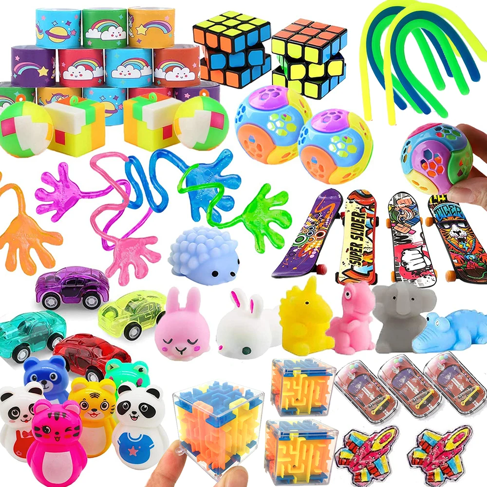 52 Pcs/lot Party Favors for Kids Birthday Gift Toys Carnival Prizes Pinata Stuffers Goodie Bags Filler for Boys and Girls Toys
52 Pcs/lot Party Favors for Kids Birthday Gift Toys Carnival Prizes Pinata Stuffers Goodie Bags Filler for Boys and Girls Toys