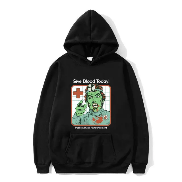 Give Blood Today Pubic Service Announcement Funny Brand Men Women Hoodie Men Casual Fleece Cotton Sweatshirt Man's Loose Hoodies
Give Blood Today Pubic Service Announcement Funny Brand Men Women Hoodie Men Casual Fleece Cotton Sweatshirt Man's Loose Hoodies