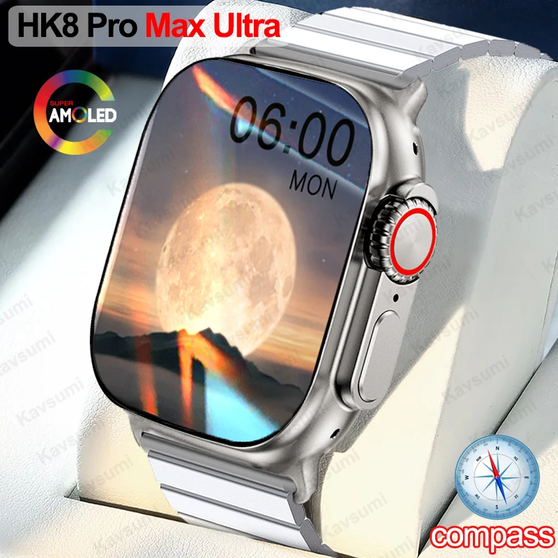 Новинка, умные часы 8 Ultra HK8 PRO MAX для мужчин, Беспроводная зарядка, высокая частота обновления, умные часы с компасом для спорта, женские часы
Новинка, умные часы 8 Ultra HK8 PRO MAX для мужчин, Беспроводная зарядка, высокая частота обновления, умные часы с компасом для спорта, женские часы