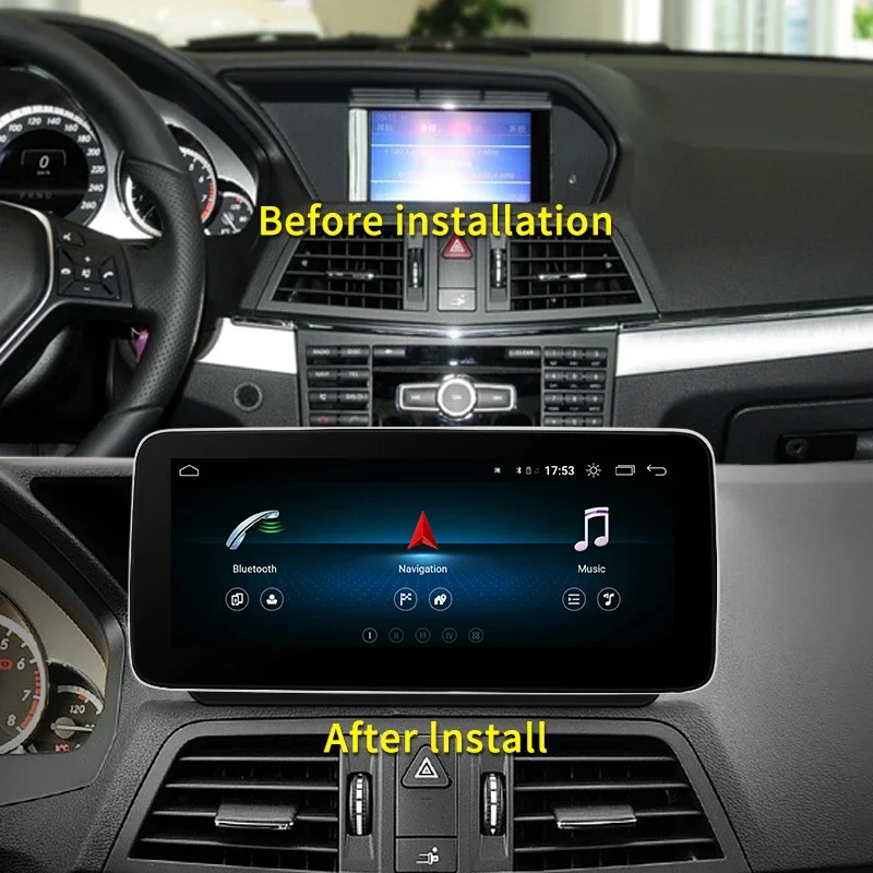 Автомагнитола для Mercedes Benz E Class C207 A207 2009-2015, мультимедийный плеер с GPS-навигацией, видео 10,25 дюйма, Android 12, головное устройство DSP Carplay
Автомагнитола для Mercedes Benz E Class C207 A207 2009-2015, мультимедийный плеер с GPS-навигацией, видео 10,25 дюйма, Android 12, головное устройство DSP Carplay