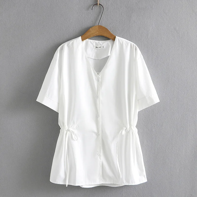 Новинка лета 2022, футболка с V-образным вырезом и коротким рукавом для беременных
Новинка лета 2022, футболка с V-образным вырезом и коротким рукавом для беременных