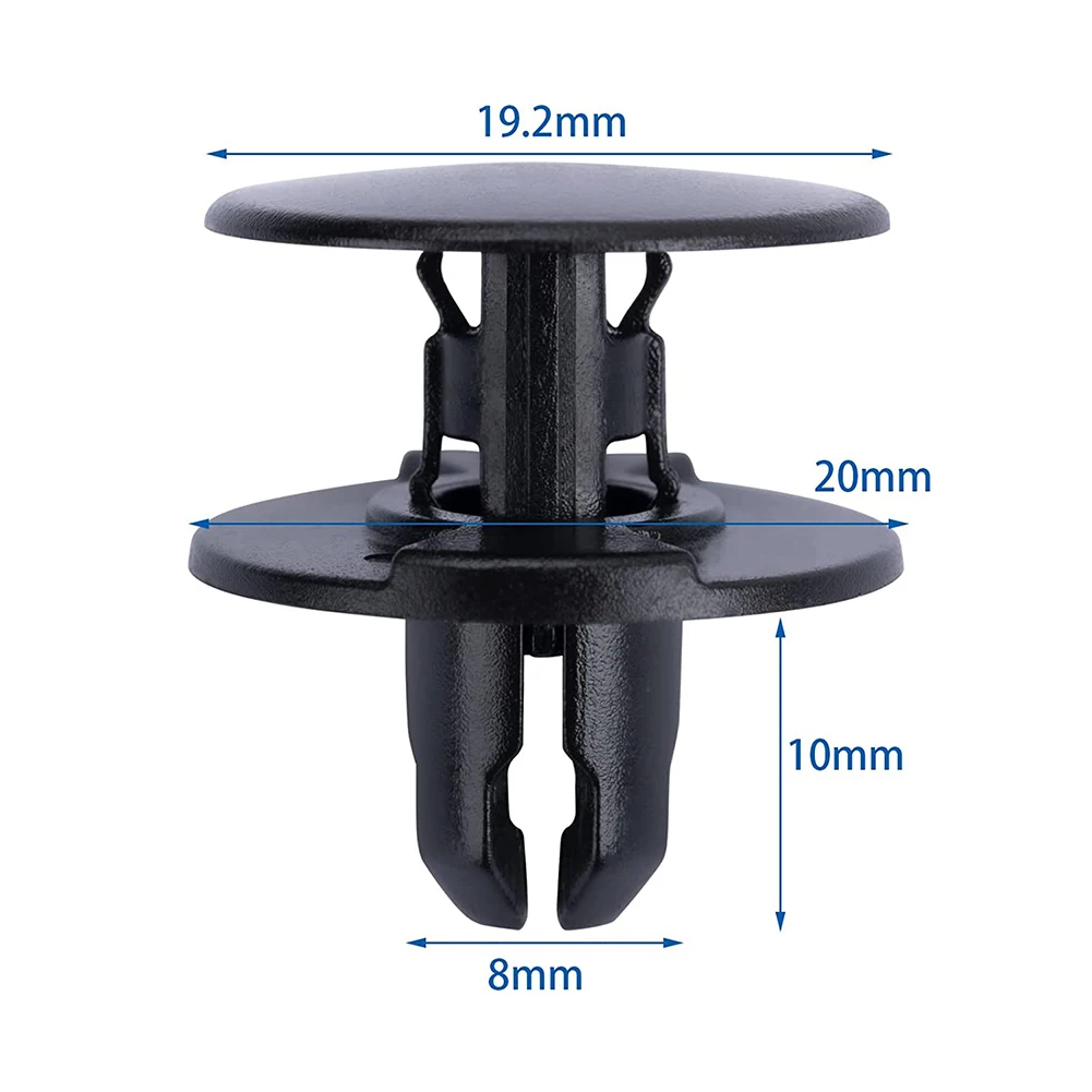 100Pcs Car Fender Push Type Retainer Clips For Honda For Acura 91501-TRO-003 Interior Accessories Auto Fastener Clip
100Pcs Car Fender Push Type Retainer Clips For Honda For Acura 91501-TRO-003 Interior Accessories Auto Fastener Clip