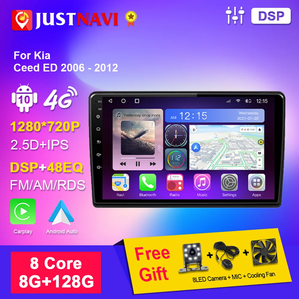 Автомагнитола JUSTNAVI для KIA CEED 2006-2012, автомобильное радио, мультимедийный плеер с GPS, стерео, BT, видеоплеер для Carplay, автомобильное головное устр...
Автомагнитола JUSTNAVI для KIA CEED 2006-2012, автомобильное радио, мультимедийный плеер с GPS, стерео, BT, видеоплеер для Carplay, автомобильное головное устр...
