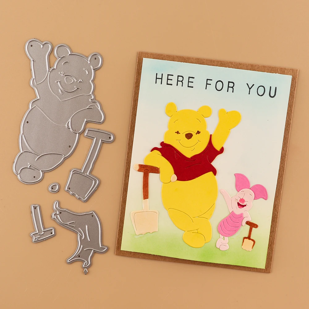 Disney Winnie the Pooh Metal Cutting Dies Spade Tool Dies for DIY Craft Paper Cards Scrapbooking Project 2023 New
Disney Winnie the Pooh Metal Cutting Dies Spade Tool Dies for DIY Craft Paper Cards Scrapbooking Project 2023 New