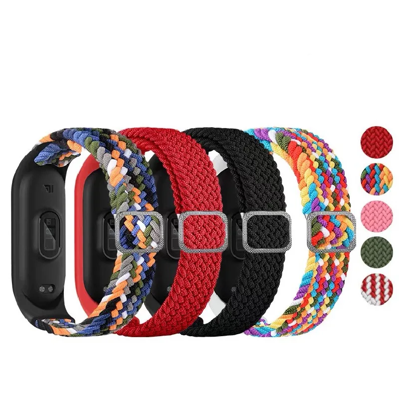 Bracelet for Mi band 6 Strap Elastic adjustable Nylon Braided Miband4 miband 5 correa Wristband for xiaomi Mi band 4 3 5 6 strap
Bracelet for Mi band 6 Strap Elastic adjustable Nylon Braided Miband4 miband 5 correa Wristband for xiaomi Mi band 4 3 5 6 strap