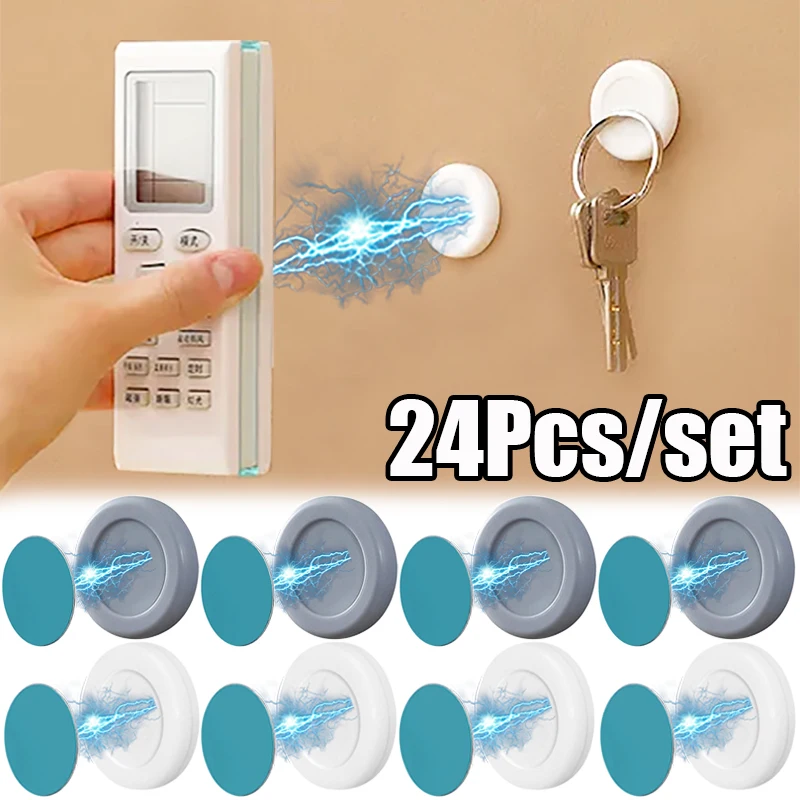Keys Sticker Hooks Storage Decor 24pcs Organizer Strong Hooks Magnet Fridge Control Wall Home Holder Hooks Magnetic Remote Mount
Keys Sticker Hooks Storage Decor 24pcs Organizer Strong Hooks Magnet Fridge Control Wall Home Holder Hooks Magnetic Remote Mount