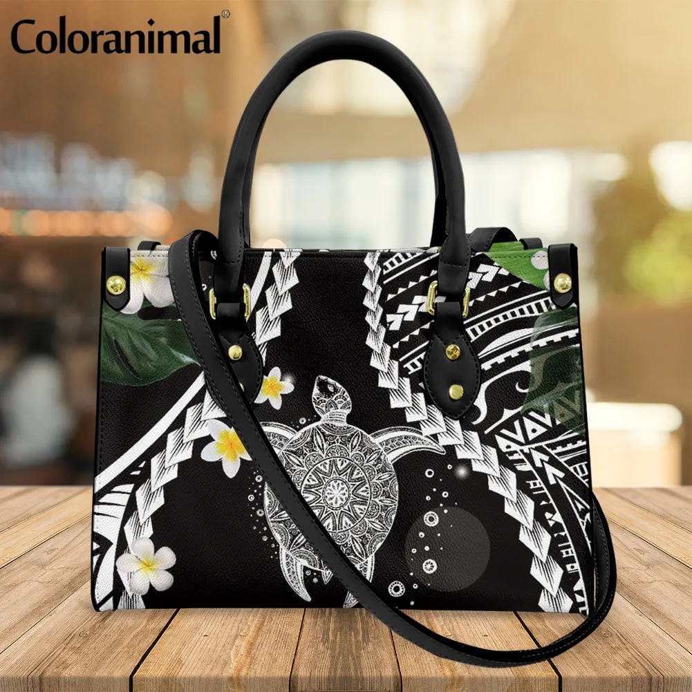 Coloranimal Luxury PU Leather Crossbody Bag Hawaii Turtle Polynesian Plumeria Printed Shoulder Bag for Women Big Tote Handbags
Coloranimal Luxury PU Leather Crossbody Bag Hawaii Turtle Polynesian Plumeria Printed Shoulder Bag for Women Big Tote Handbags