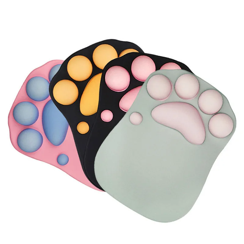 3D Cute Mouse Pad Computer Anime Soft Cat Paw Mouse Pads Wrist Rest Support Comfort Silicon Memory Foam Gaming Mousepad Mat
3D Cute Mouse Pad Computer Anime Soft Cat Paw Mouse Pads Wrist Rest Support Comfort Silicon Memory Foam Gaming Mousepad Mat